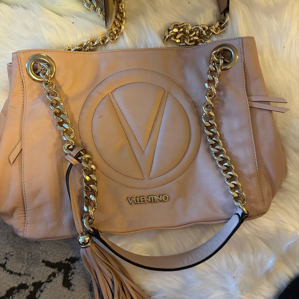 Valentino purse with gold hardware